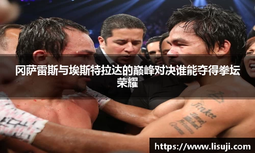冈萨雷斯与埃斯特拉达的巅峰对决谁能夺得拳坛荣耀